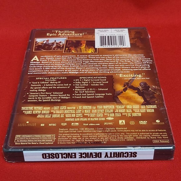 Hidalgo Widescreen DVD New Sealed - Picture 4 of 8